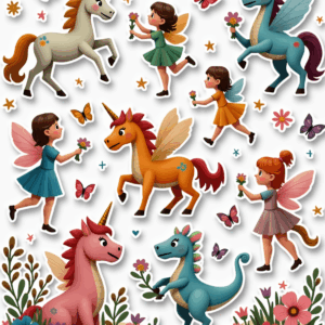 Kids Stickers - Sheet v37